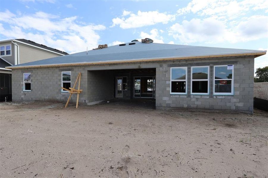 In-progress construction of a new home in Ravencliffe, Oviedo, FL (Image 6).