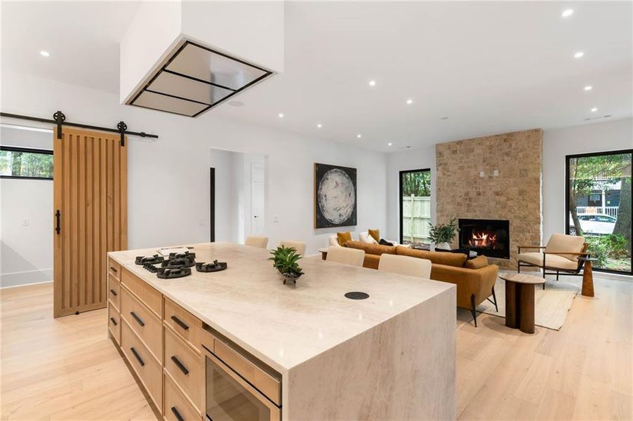 Furnished interior view inside a new home in , Atlanta (Image 17). Furnished interior view inside a new home in , Atlanta (Image 17).