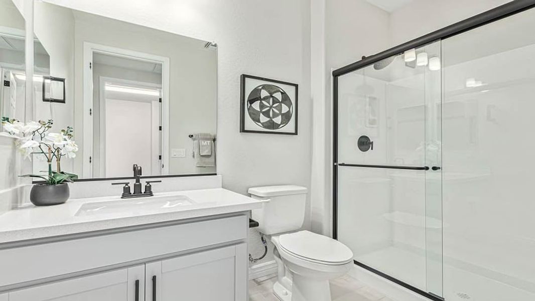 Representative furnished interior of a home built from the Hudson by Taylor Morrison in Stonehaven, Glendale (Image 28).