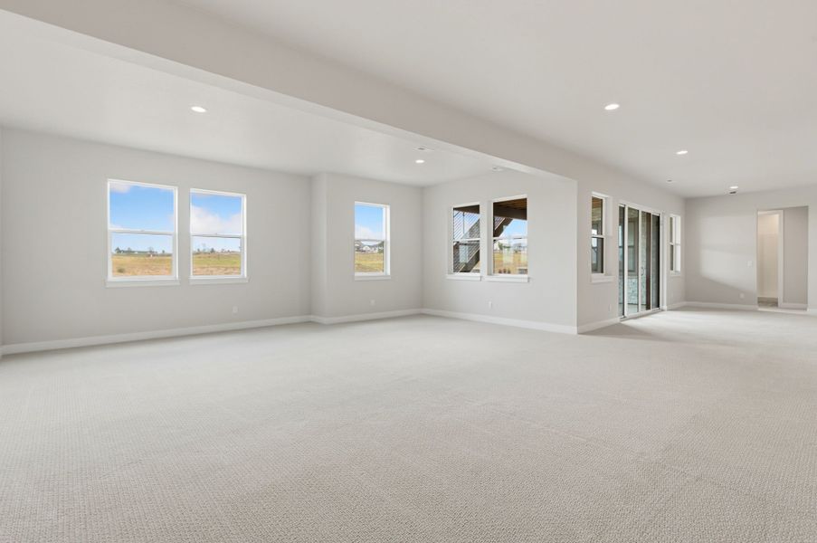 Spacious, unfurnished interior of a new home in RainDance, Windsor (Image 12). Spacious, unfurnished interior of a new home in RainDance, Windsor (Image 12).