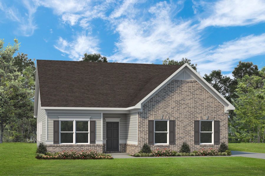 The Telfair D with Side Entry Garage