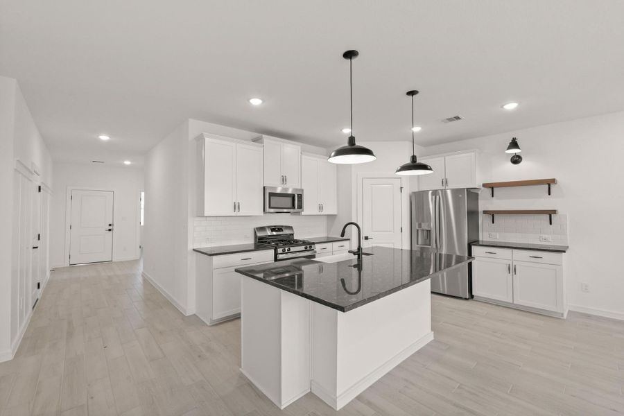 Furnished interior view inside a new home in Aspire at Ashland, Richwood (Image 12).