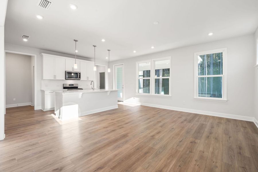 Spacious, unfurnished interior of a new home in Sun City Hilton Head, Bluffton (Image 22). Spacious, unfurnished interior of a new home in Sun City Hilton Head, Bluffton (Image 22).