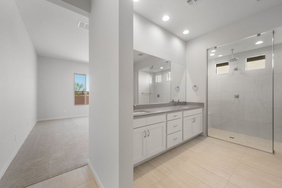 Furnished interior view inside a new home in Legado West, Queen Creek (Image 13).