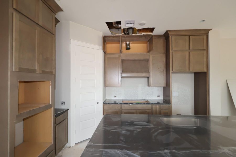 In-progress construction of a new home in Two Step Farm 35', Montgomery, TX (Image 14).