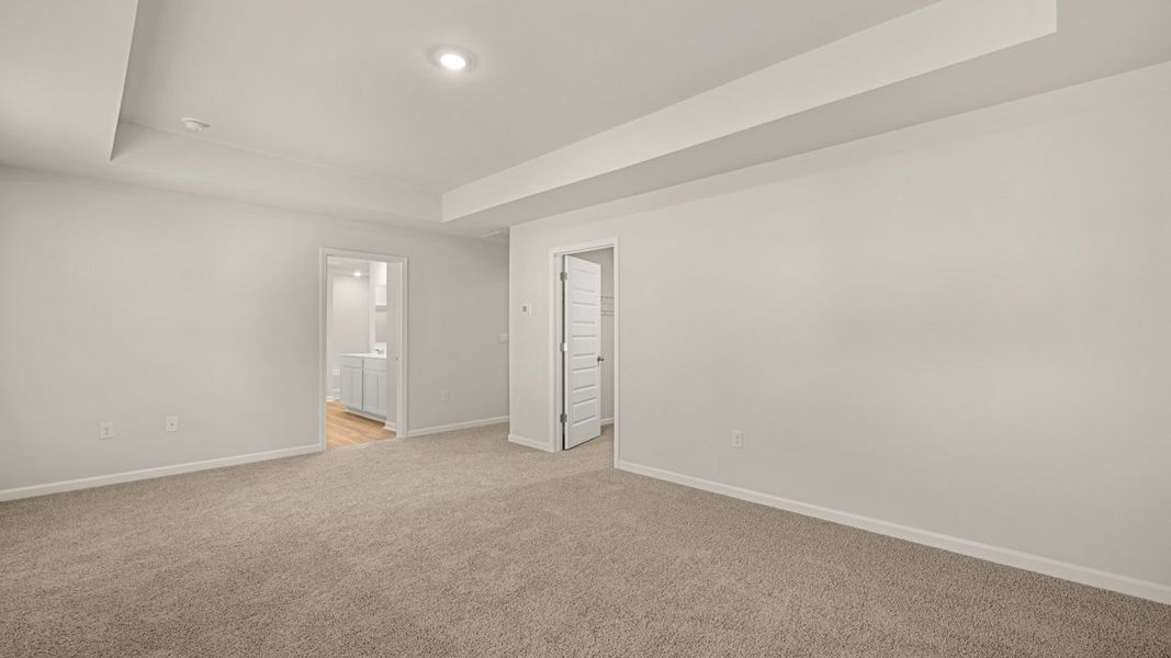 Representative unfurnished interior of a home built from the Galen by D.R. Horton in Poplar Preserve, Newnan (Image 19).
