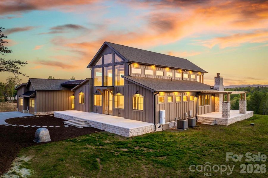 Exterior details and patio area of a home in , Lenoir (Image 13).
