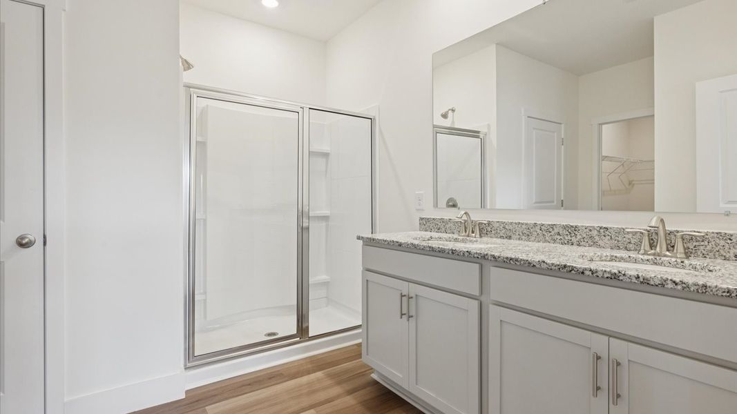 Furnished interior view inside a new home in Millstone Village, Morristown (Image 8).