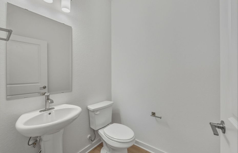 Furnished interior view inside a new home in Monarch on Main, Round Rock (Image 12).