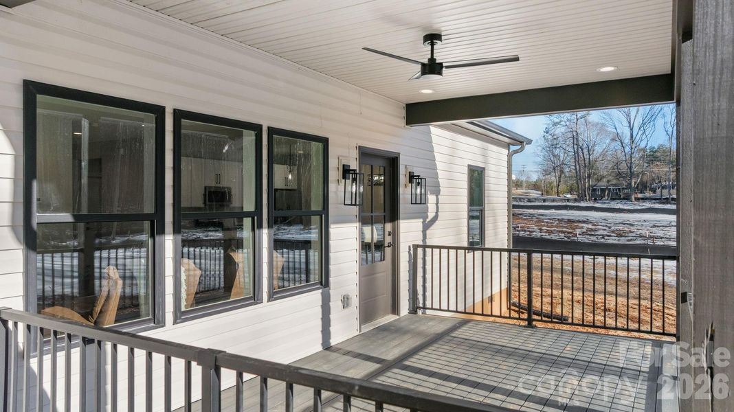 Exterior details and patio area of a home in , Lincolnton (Image 24).