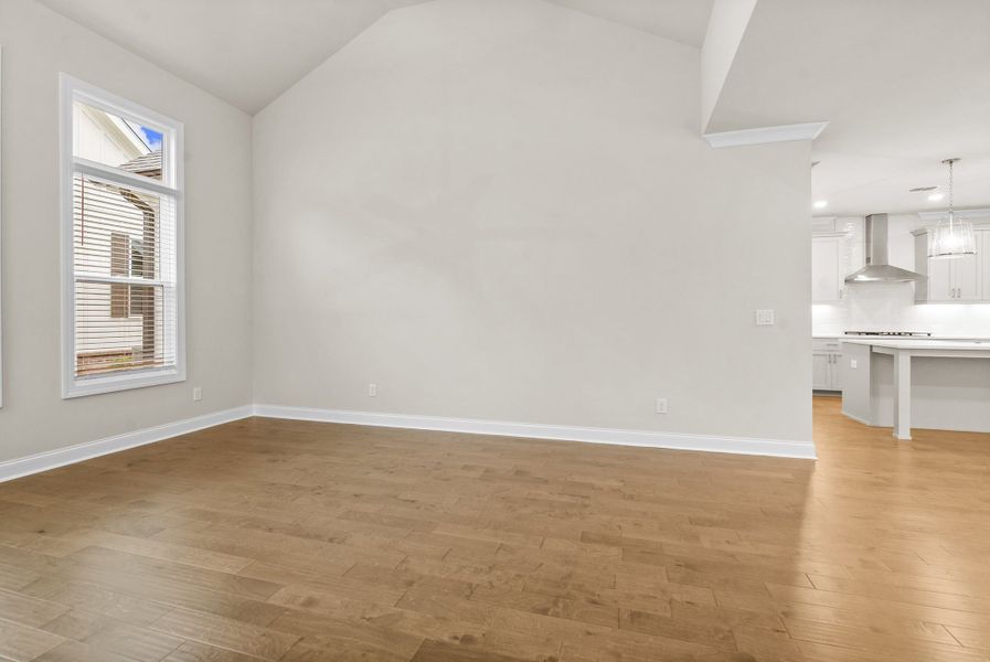 Representative unfurnished interior of a home built from the The McIntosh by The Providence Group in Promenade at Sawnee Village, Cumming (Image 17).