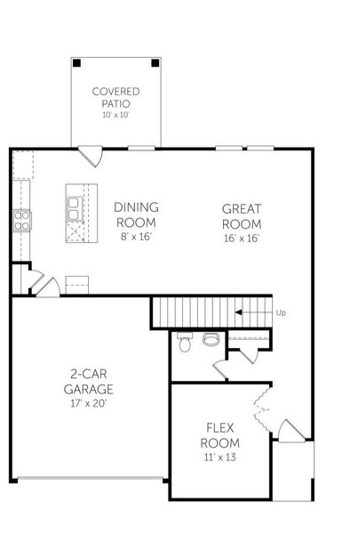 1st Floorplan – Representative Photo