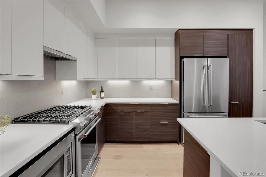 Furnished interior view inside a new home in , Denver (Image 17). Furnished interior view inside a new home in , Denver (Image 17).