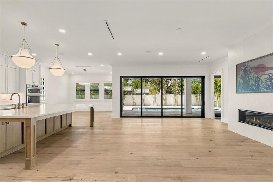 Furnished interior view inside a new home in , Tampa (Image 44).