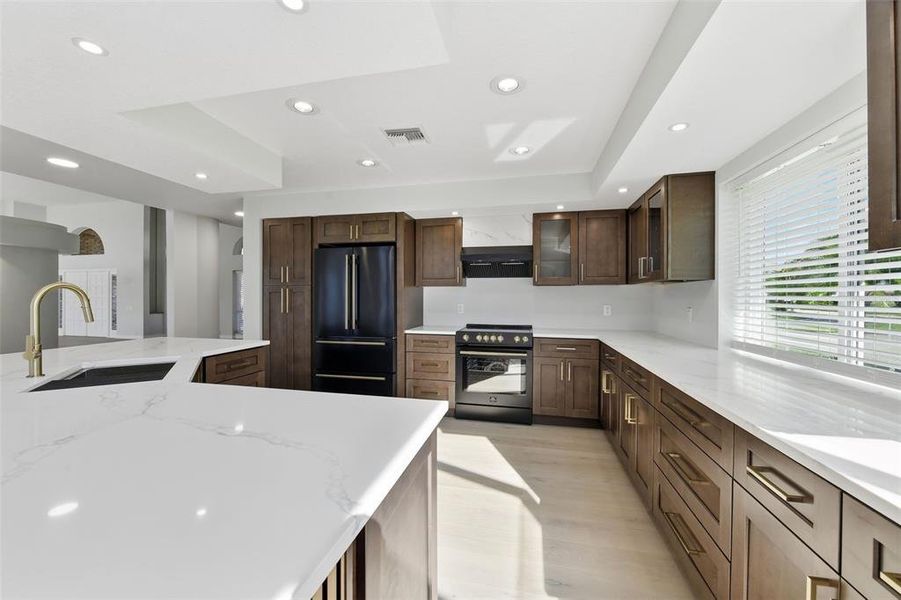 Furnished interior view inside a new home in , Sarasota (Image 9).