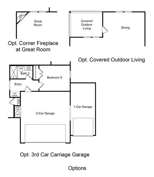 2D floor plan layout of this home in Windance Lake, Loganville, GA (Image 4).