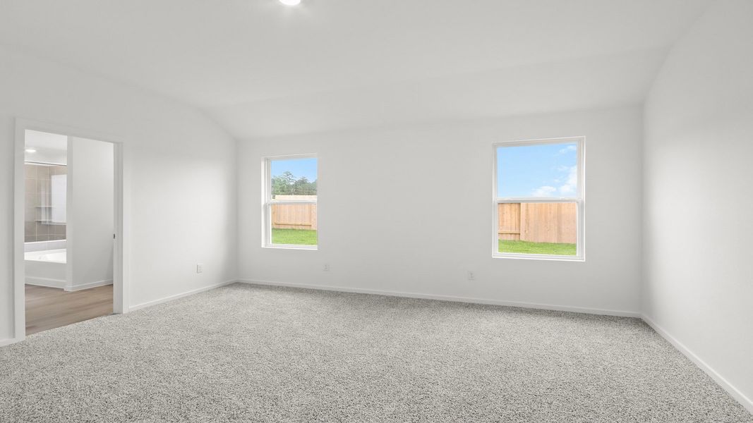 Spacious, unfurnished interior of a new home in Mill Creek, Magnolia (Image 17). Spacious, unfurnished interior of a new home in Mill Creek, Magnolia (Image 17).