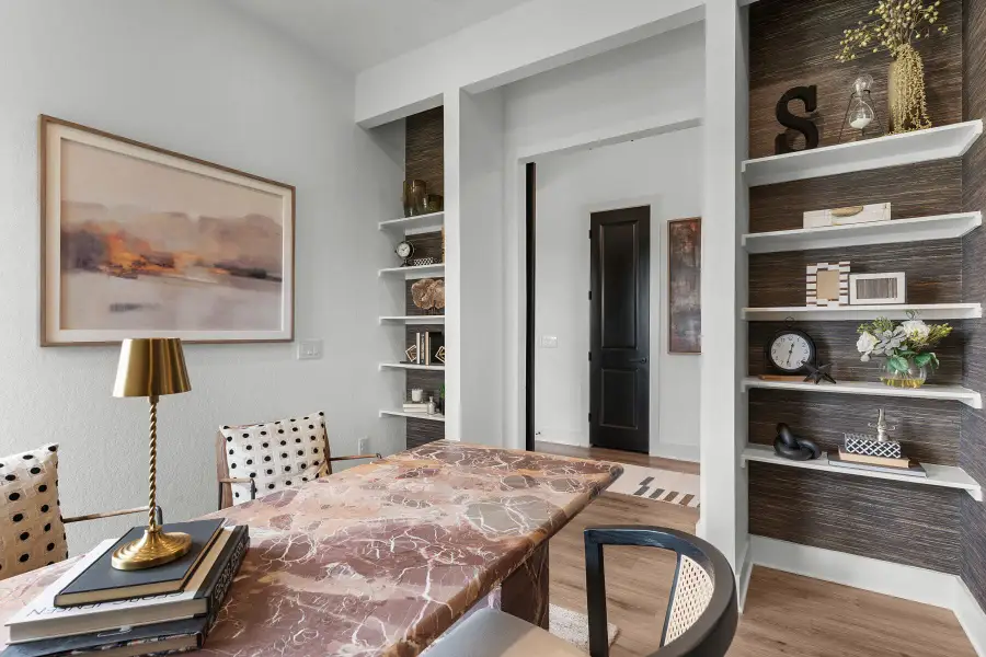 Furnished interior view inside a new home in Davis Ranch, San Antonio (Image 7).