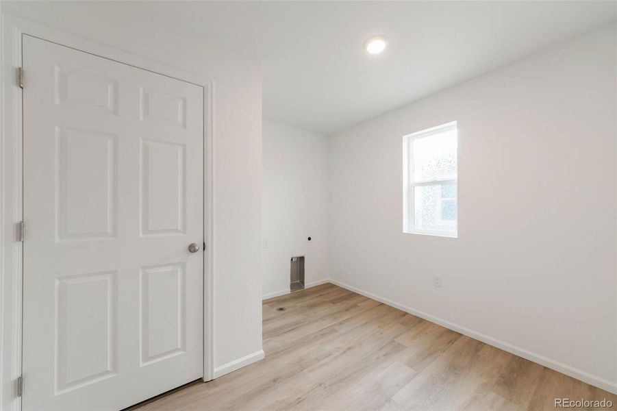 Upper Level Laundry Room and Utility closet!