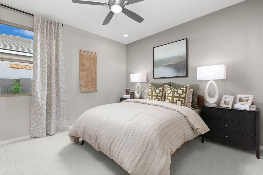 Representative furnished interior of a home built from the Cobalt by Mattamy Homes in Rosewood Heights, San Tan Valley (Image 14).