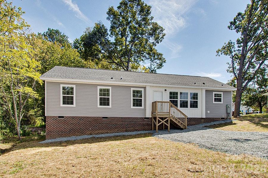 Exterior details and patio area of a home in , Asheboro (Image 1). Exterior details and patio area of a home in , Asheboro (Image 1).