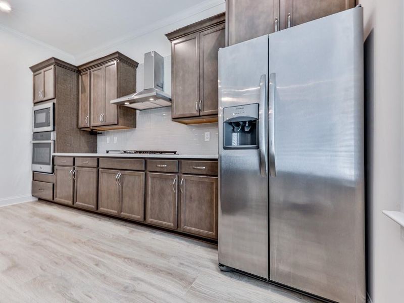 Furnished interior view inside a new home in , Ellijay (Image 3).