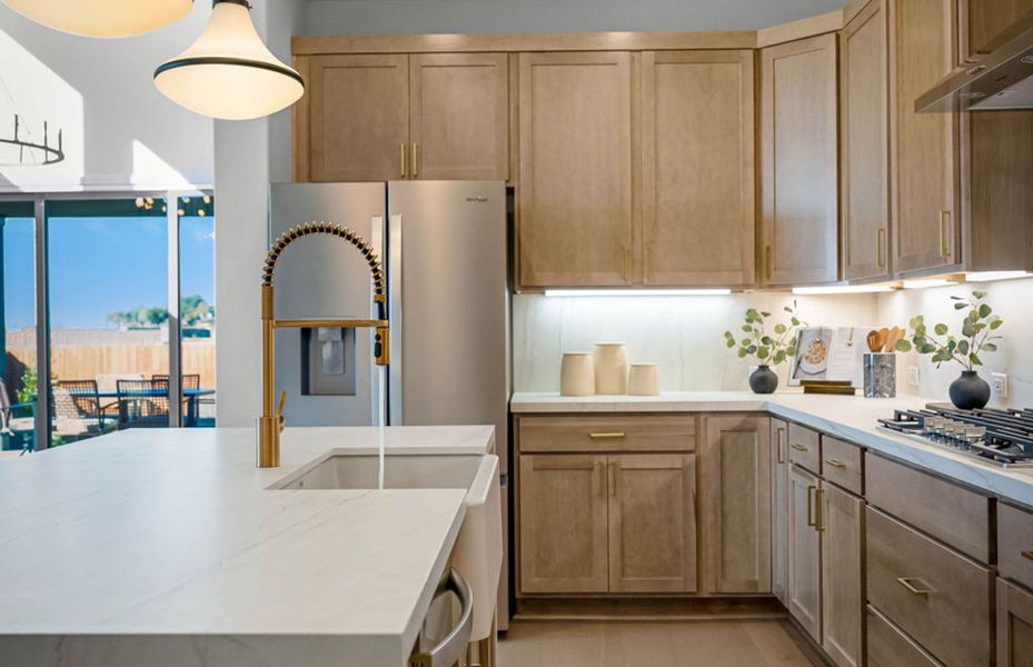 Representative furnished interior of a home built from the Sanford by Pulte Homes in Kuempel Farms, Pflugerville (Image 7).