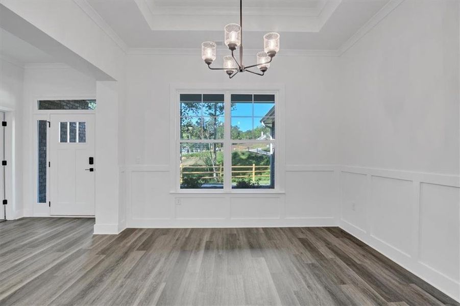 Spacious, unfurnished interior of a new home in Tuscany Hills, Douglasville (Image 36).