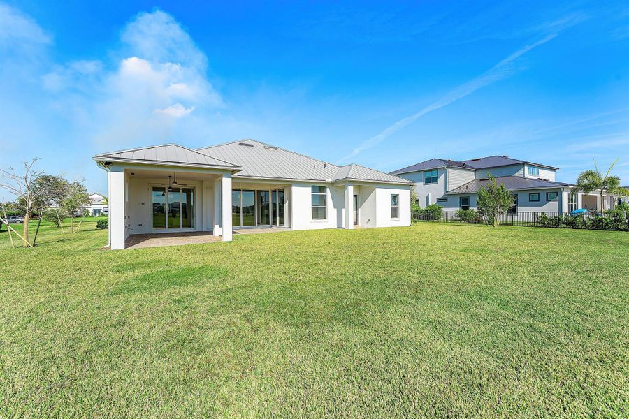 Exterior details and patio area of a home in Bridgewater, Jupiter (Image 30). Exterior details and patio area of a home in Bridgewater, Jupiter (Image 30).