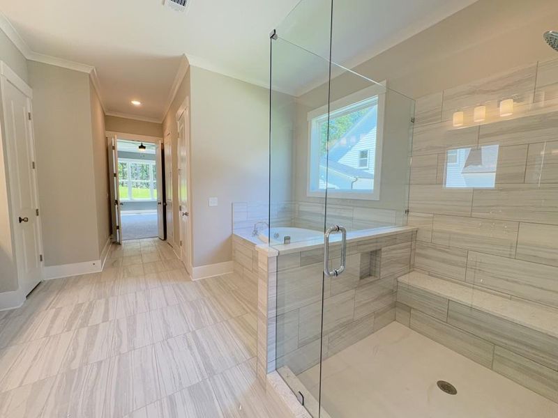 Furnished interior view inside a new home in Arden on Lanier, Cumming (Image 5).