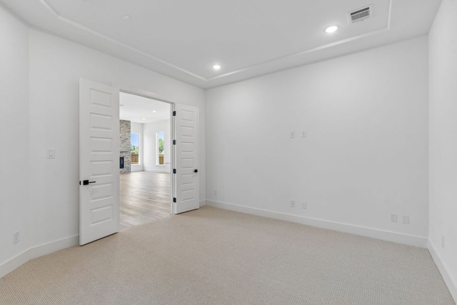 Spacious, unfurnished interior of a new home in The Parks at Wilson Creek, Celina (Image 45). Spacious, unfurnished interior of a new home in The Parks at Wilson Creek, Celina (Image 45).