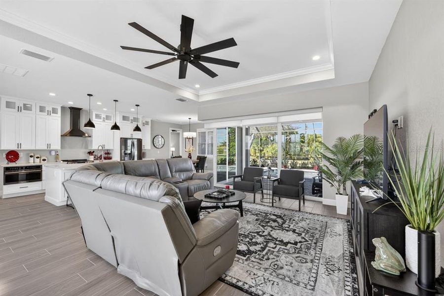 Furnished interior view inside a new home in , Punta Gorda (Image 32).