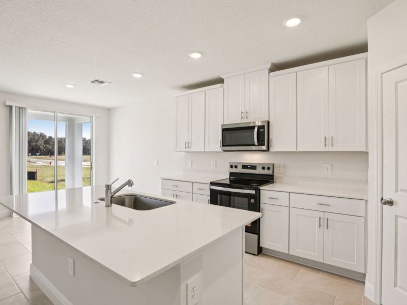Furnished interior view inside a new home in Wynnstone - Signature Series, Davenport (Image 3).