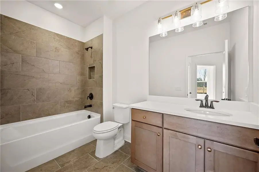 Furnished interior view inside a new home in Harmony Walk, Cartersville (Image 9).