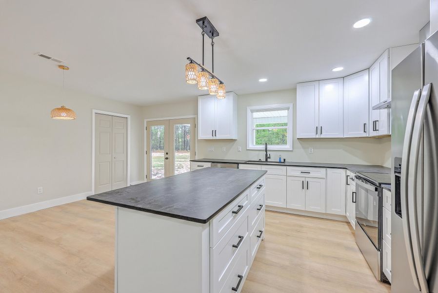 Furnished interior view inside a new home in , Pineville (Image 7). Furnished interior view inside a new home in , Pineville (Image 7).