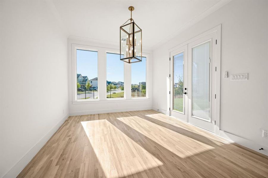 Spacious, unfurnished interior of a new home in Parks of Aledo, Aledo (Image 18).