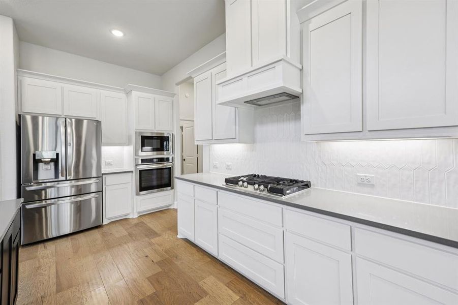 Furnished interior view inside a new home in Glenwood Meadows, Denton (Image 20).