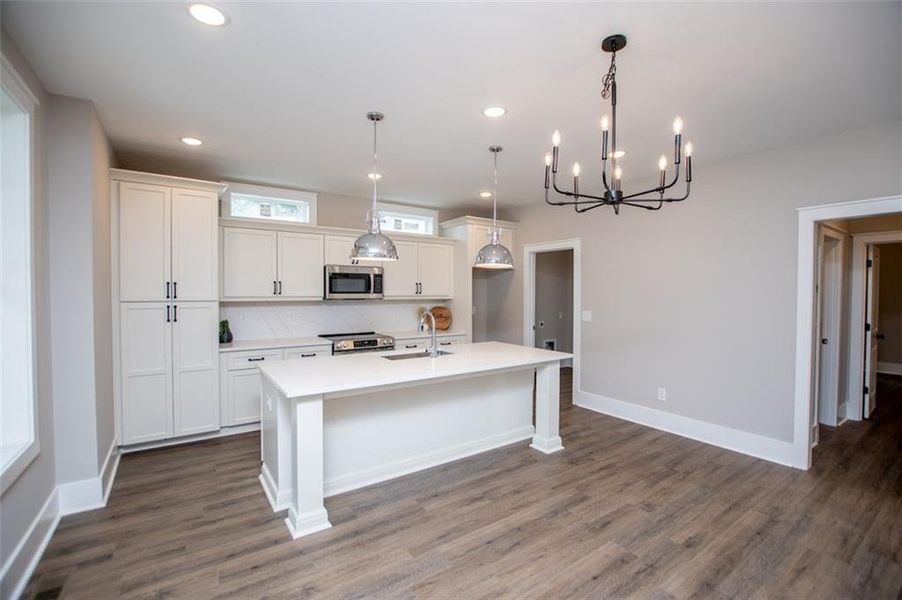 Furnished interior view inside a new home in , Bowdon (Image 11).