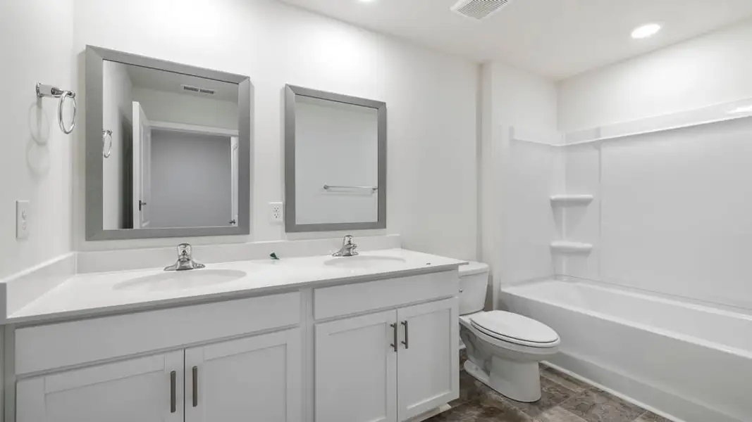 Furnished interior view inside a new home in Harrier Point, Woodruff (Image 8).