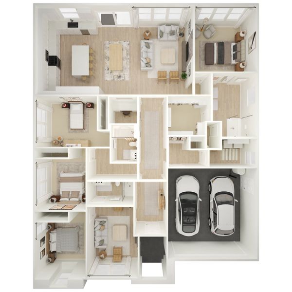 Image 13 representing the Belfast ESP by K. Hovnanian® Homes in Sterling Greene, Arlington, TX.