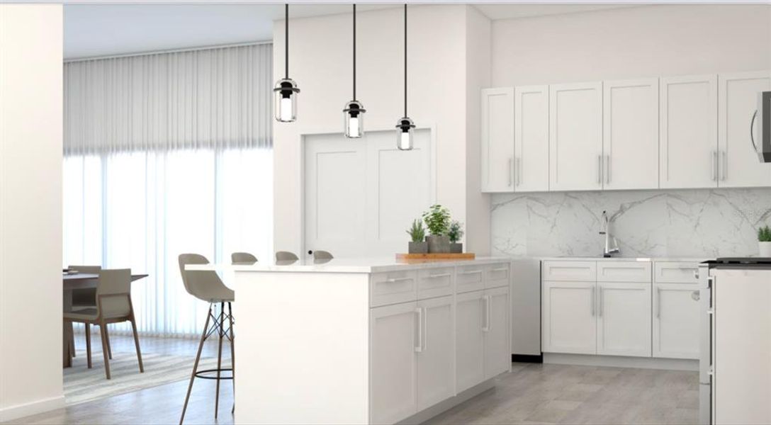 Furnished interior view inside a new home in , North Port (Image 21).