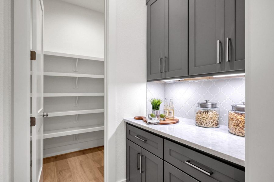 Furnished interior view inside a new home in The Cedars, Plantersville (Image 11).