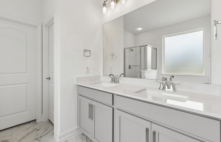 Furnished interior view inside a new home in Rosemary Fields, Godley (Image 6).