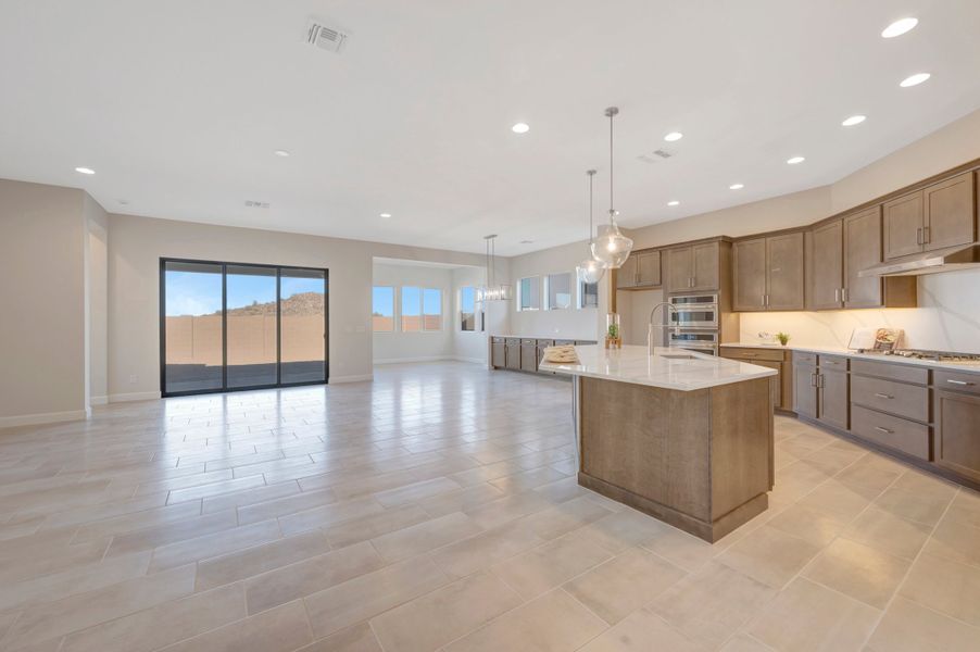 Furnished interior view inside a new home in Skyline at Verrado Regent Hills, Buckeye (Image 8).