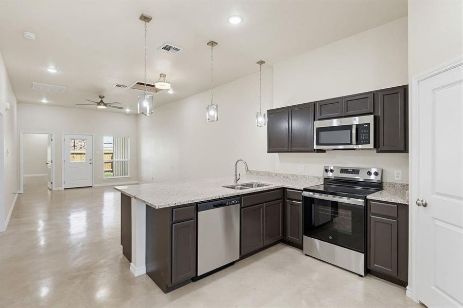 Furnished interior view inside a new home in , Copperas Cove (Image 5).