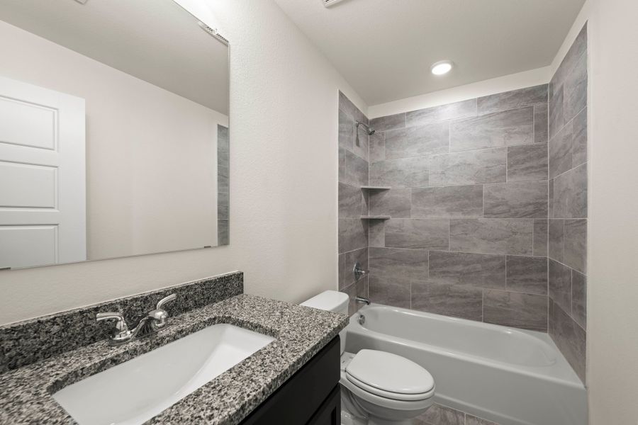 Furnished interior view inside a new home in Eagles Landing, Waco (Image 4).