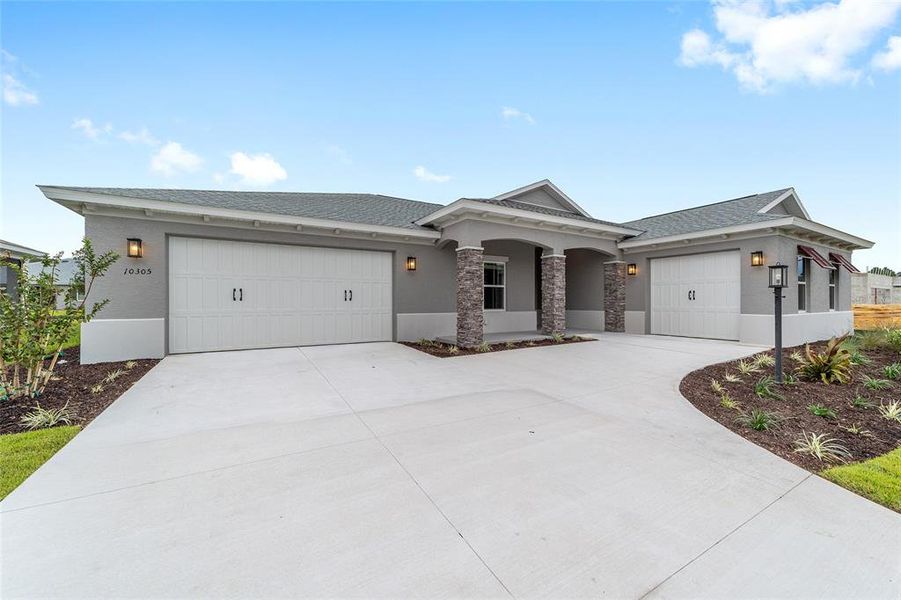 Exterior details and patio area of a home in On Top of the World Communities, Ocala (Image 27).