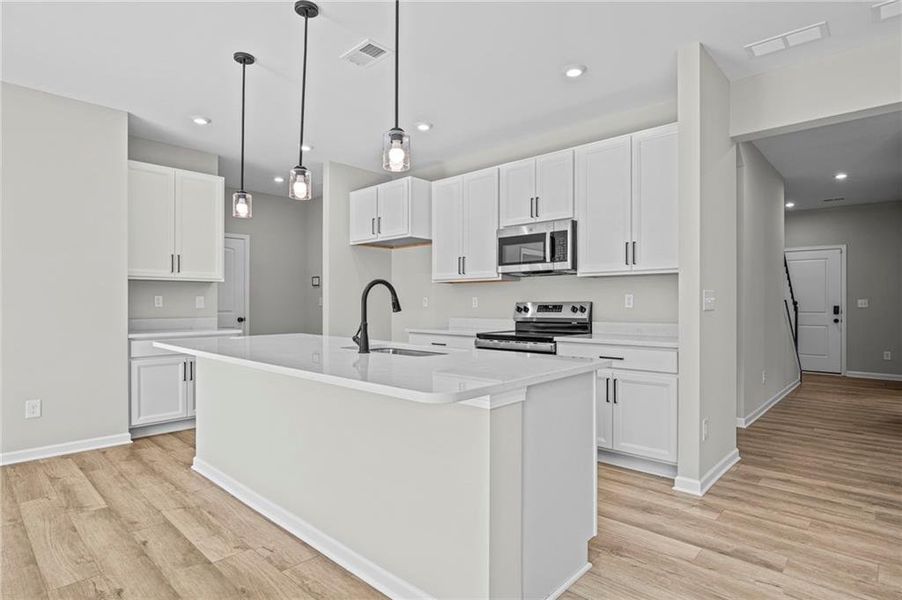 Furnished interior view inside a new home in Sage Woods, Dallas (Image 8).