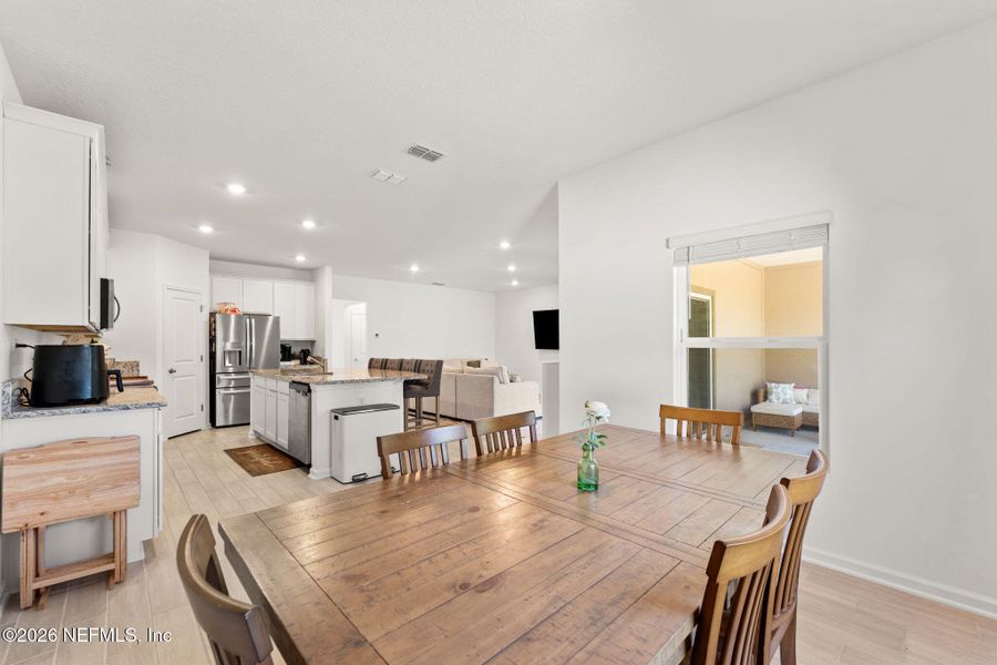 Furnished interior view inside a new home in Wilford Oaks, Orange Park (Image 10).