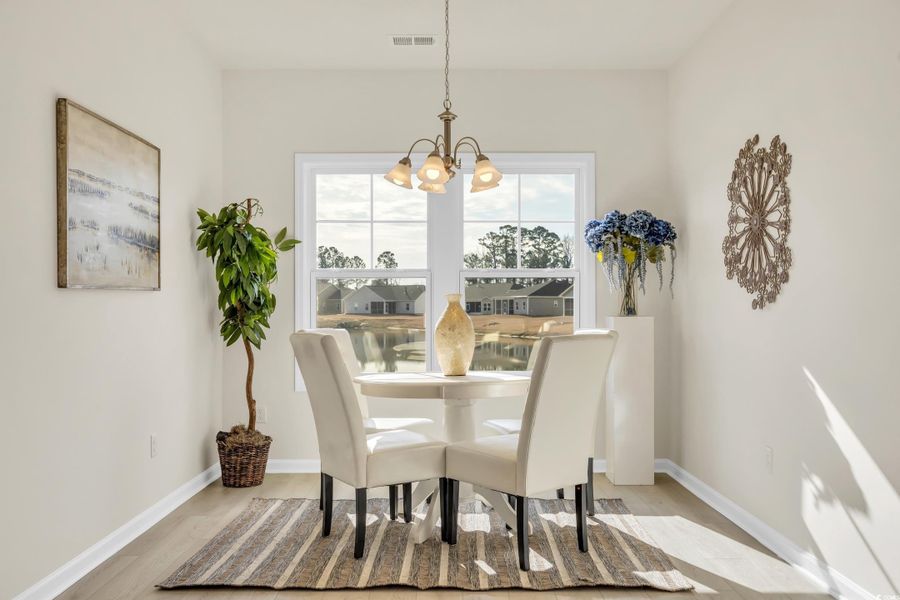 Furnished interior view inside a new home in Briarfield, Conway (Image 9).